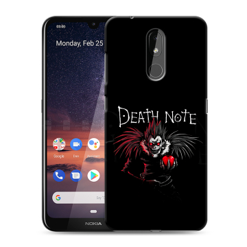 Силиконовый чехол на Nokia 3.2 с принтом Death note Тетрадь смерти Силиконовый чехол на Nokia 3.2 с принтом Death note Тетрадь смерти