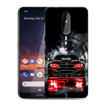 Силиконовый чехол на Nokia 3.2 с принтом BMW БМВ Силиконовый чехол на Nokia 3.2 с принтом BMW БМВ