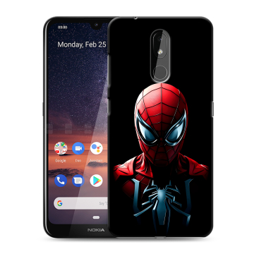 Силиконовый чехол на Nokia 3.2 с принтом Spiderman Человек паук