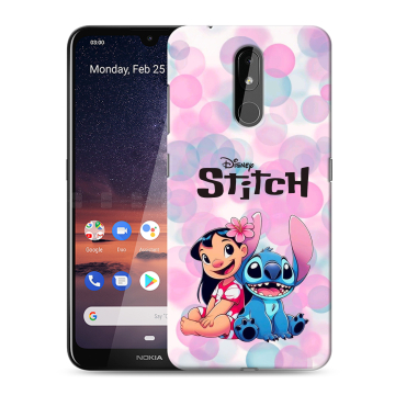 Силиконовый чехол на Nokia 3.2 с принтом Лило и Стич Силиконовый чехол на Nokia 3.2 с принтом Лило и Стич