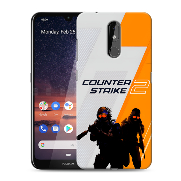 Силиконовый чехол на Nokia 3.2 с принтом Counter Strike Силиконовый чехол на Nokia 3.2 с принтом Counter Strike