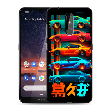 Силиконовый чехол на Nokia 3.2 с принтом машины тачки Силиконовый чехол на Nokia 3.2 с принтом машины тачки