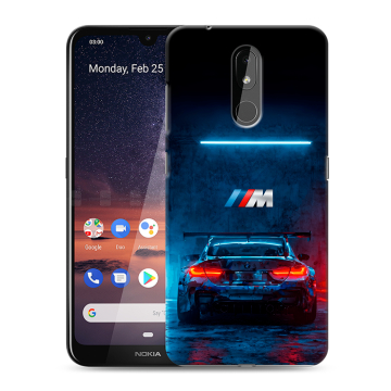 Силиконовый чехол на Nokia 3.2 с принтом BMW БМВ Силиконовый чехол на Nokia 3.2 с принтом BMW БМВ
