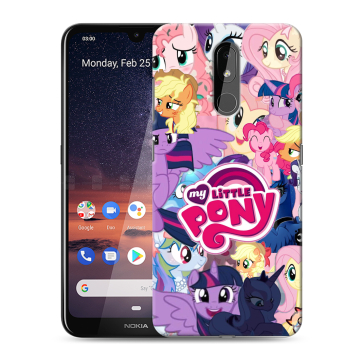 Силиконовый чехол на Nokia 3.2 с принтом My little pony Дружба чудо Силиконовый чехол на Nokia 3.2 с принтом My little pony Дружба чудо