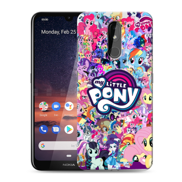 Силиконовый чехол на Nokia 3.2 с принтом My little pony Дружба чудо Силиконовый чехол на Nokia 3.2 с принтом My little pony Дружба чудо