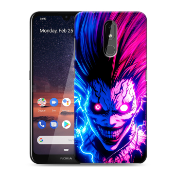 Силиконовый чехол на Nokia 3.2 с принтом Death note Тетрадь смерти Силиконовый чехол на Nokia 3.2 с принтом Death note Тетрадь смерти