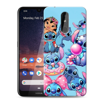 Силиконовый чехол на Nokia 3.2 с принтом Лило и Стич