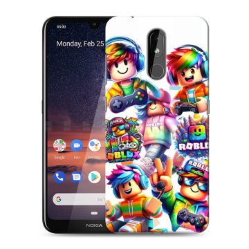 Силиконовый чехол на Nokia 3.2 с принтом Roblox Роблокс Силиконовый чехол на Nokia 3.2 с принтом Roblox Роблокс