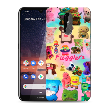 Силиконовый чехол на Nokia 3.2 с принтом Флагер Fuggler Силиконовый чехол на Nokia 3.2 с принтом Флагер Fuggler