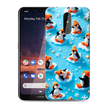 Силиконовый чехол на Nokia 3.2 с принтом Новый год Силиконовый чехол на Nokia 3.2 с принтом Новый год