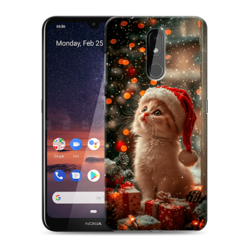 Силиконовый чехол на Nokia 3.2 с принтом Новый год Силиконовый чехол на Nokia 3.2 с принтом Новый год