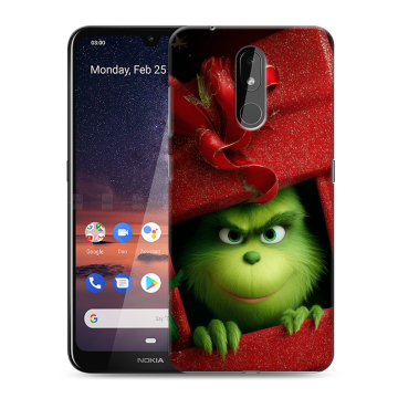 Силиконовый чехол на Nokia 3.2 с принтом Новый год Силиконовый чехол на Nokia 3.2 с принтом Новый год