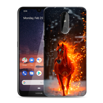 Силиконовый чехол на Nokia 3.2 с принтом Новый год Силиконовый чехол на Nokia 3.2 с принтом Новый год