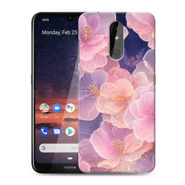 Силиконовый чехол на Nokia 3.2 с принтом женский Силиконовый чехол на Nokia 3.2 с принтом женский