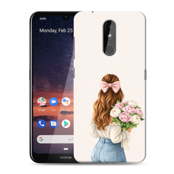 Силиконовый чехол на Nokia 3.2 с принтом женский Силиконовый чехол на Nokia 3.2 с принтом женский