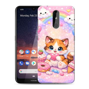Силиконовый чехол на Nokia 3.2 с принтом для девочек Силиконовый чехол на Nokia 3.2 с принтом для девочек