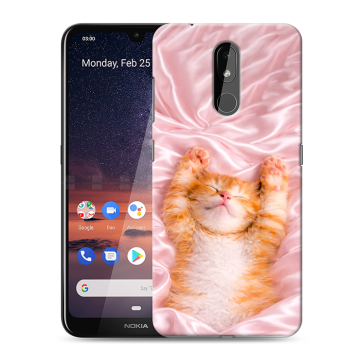 Силиконовый чехол на Nokia 3.2 с принтом женский Силиконовый чехол на Nokia 3.2 с принтом женский