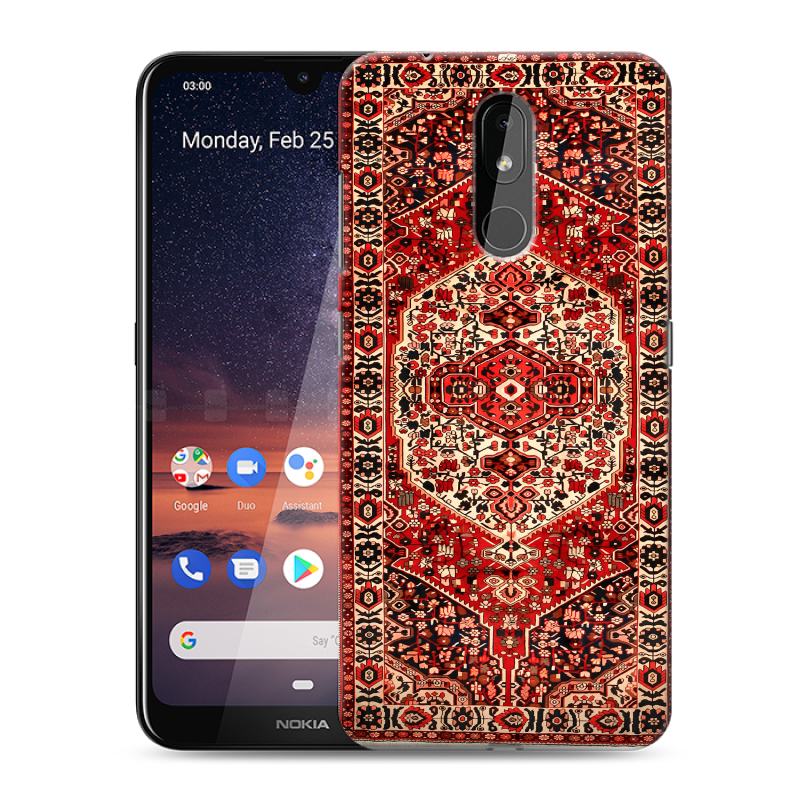 Силиконовый чехол на Nokia 3.2 с принтом Ковер Силиконовый чехол на Nokia 3.2 с принтом Ковер