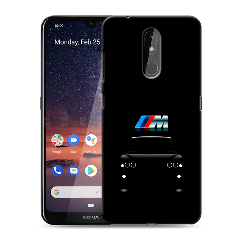 Силиконовый чехол на Nokia 3.2 с принтом БМВ BMW Силиконовый чехол на Nokia 3.2 с принтом БМВ BMW