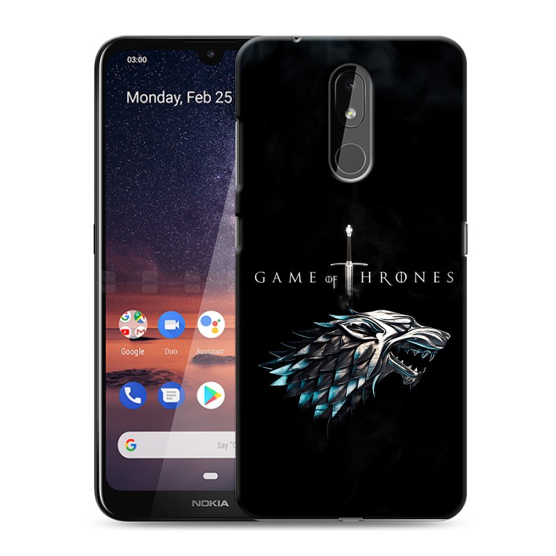 Силиконовый чехол на Nokia 3.2 с принтом Игра Престолов Game Thrones Силиконовый чехол на Nokia 3.2 с принтом Игра Престолов Game Thrones