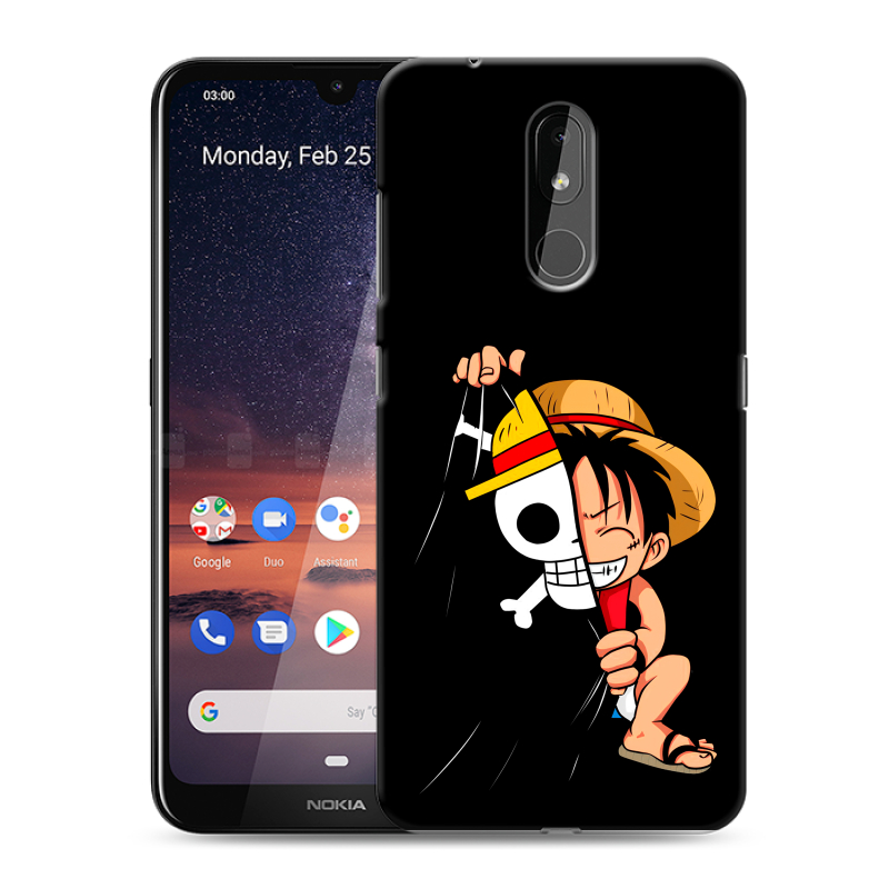 Силиконовый чехол на Nokia 3.2 с принтом One Piece Ван Пис Силиконовый чехол на Nokia 3.2 с принтом One Piece Ван Пис