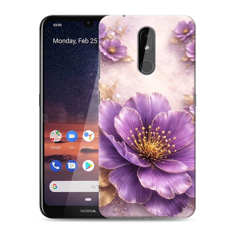 Силиконовый чехол на Nokia 3.2 с принтом женский Силиконовый чехол на Nokia 3.2 с принтом женский