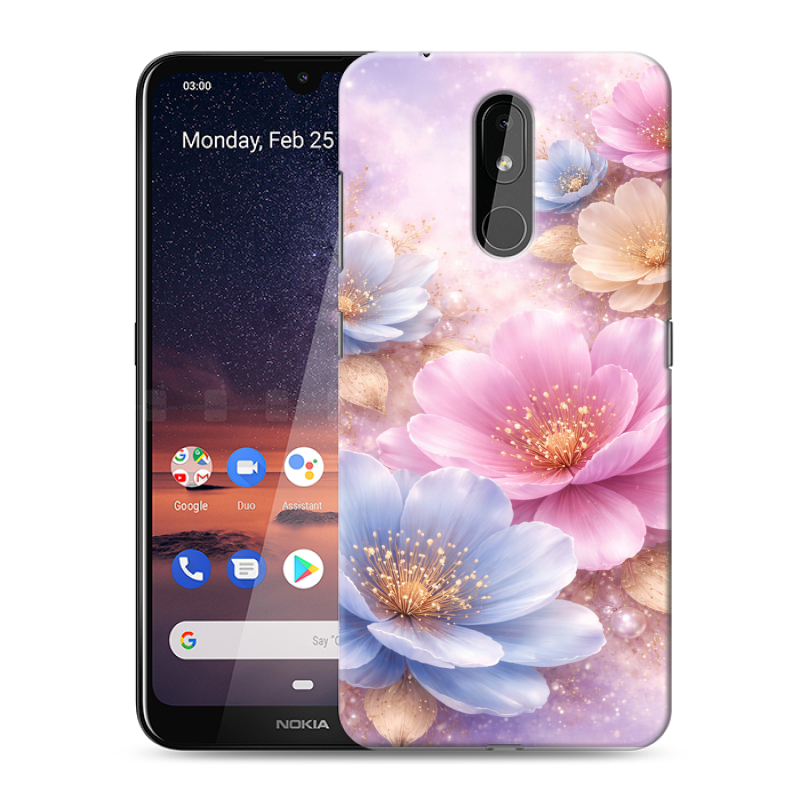 Силиконовый чехол на Nokia 3.2 с принтом женский Силиконовый чехол на Nokia 3.2 с принтом женский
