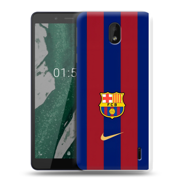 Силиконовый чехол на Nokia 1 Plus с принтом Барселона Barcelona
