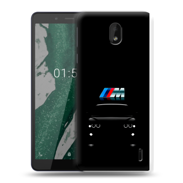 Силиконовый чехол на Nokia 1 Plus с принтом БМВ BMW Силиконовый чехол на Nokia 1 Plus с принтом БМВ BMW