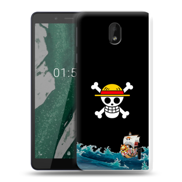 Силиконовый чехол на Nokia 1 Plus с принтом One Piece Ван Пис