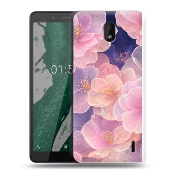 Силиконовый чехол на Nokia 1 Plus с принтом женский Силиконовый чехол на Nokia 1 Plus с принтом женский