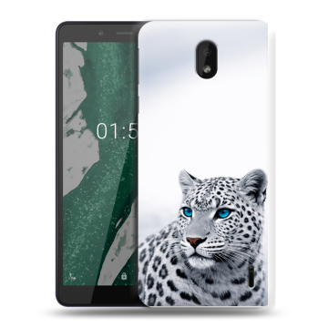 Силиконовый чехол на Nokia 1 Plus с принтом женский
