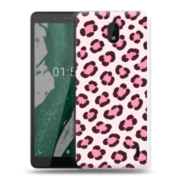 Силиконовый чехол на Nokia 1 Plus с принтом для девочек