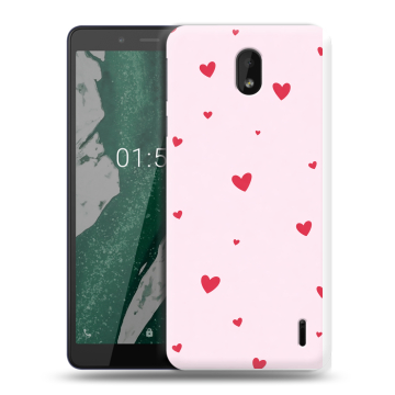 Силиконовый чехол на Nokia 1 Plus с принтом для девочек