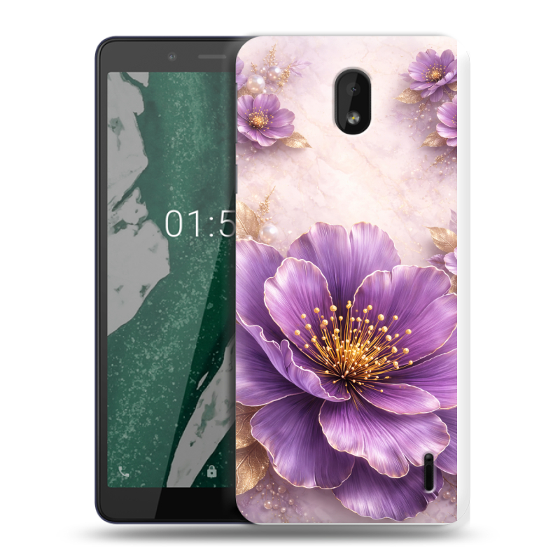 Силиконовый чехол на Nokia 1 Plus с принтом женский Силиконовый чехол на Nokia 1 Plus с принтом женский
