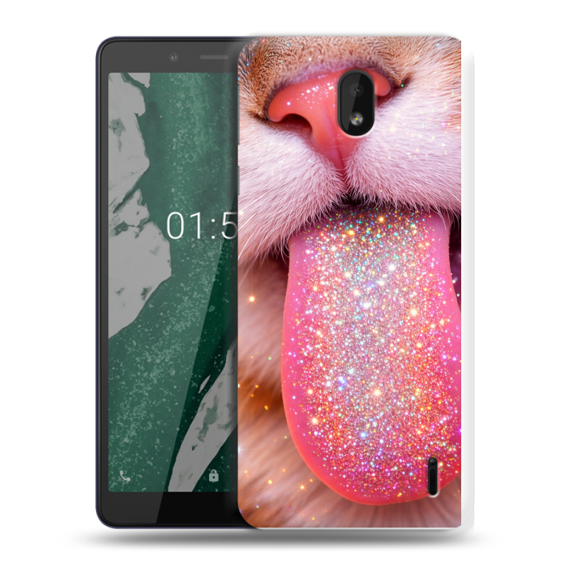 Силиконовый чехол на Nokia 1 Plus с принтом для девочек Силиконовый чехол на Nokia 1 Plus с принтом для девочек