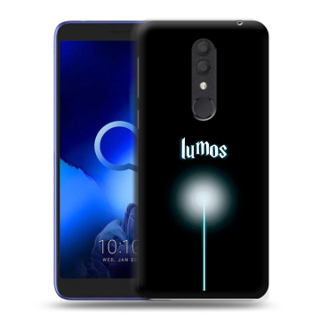 Силиконовый чехол на Alcatel 1X (2019) с принтом Harry Potter Гарри Поттер