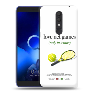 Силиконовый чехол на Alcatel 1X (2019) с принтом для девочек