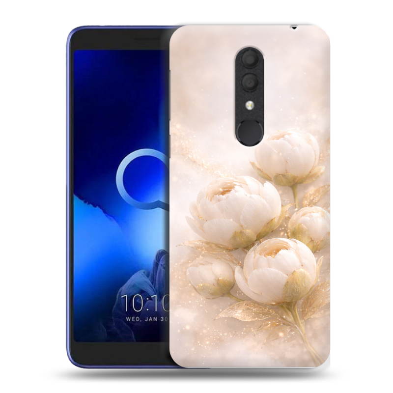 Силиконовый чехол на Alcatel 1X (2019) с принтом женский Силиконовый чехол на Alcatel 1X (2019) с принтом женский