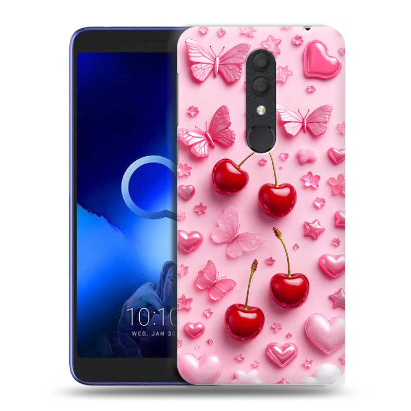 Силиконовый чехол на Alcatel 1X (2019) с принтом для девочек Силиконовый чехол на Alcatel 1X (2019) с принтом для девочек