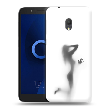 Силиконовый чехол на Alcatel 1C (2019) с принтом Силуэт Силиконовый чехол на Alcatel 1C (2019) с принтом Силуэт