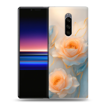Силиконовый чехол на Sony Xperia 1 с принтом Женский Силиконовый чехол на Sony Xperia 1 с принтом Женский