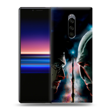 Силиконовый чехол на Sony Xperia 1 с принтом Гарри Поттер Harry Potter Силиконовый чехол на Sony Xperia 1 с принтом Гарри Поттер Harry Potter