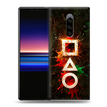 Силиконовый чехол на Sony Xperia 1 с принтом Squid Game Игра кальмара Силиконовый чехол на Sony Xperia 1 с принтом Squid Game Игра кальмара