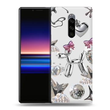 Силиконовый чехол на Sony Xperia 1 с принтом Y2K Силиконовый чехол на Sony Xperia 1 с принтом Y2K