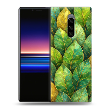Силиконовый чехол на Sony Xperia 1 с принтом женский Силиконовый чехол на Sony Xperia 1 с принтом женский