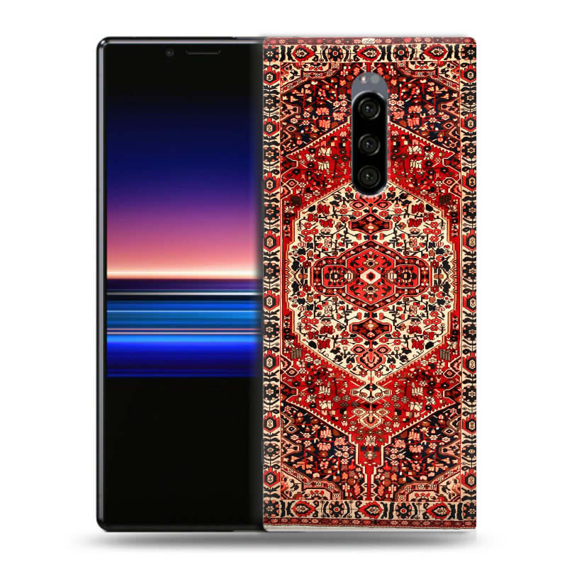 Пластиковый чехол на Sony Xperia 1 с принтом Ковер Пластиковый чехол на Sony Xperia 1 с принтом Ковер