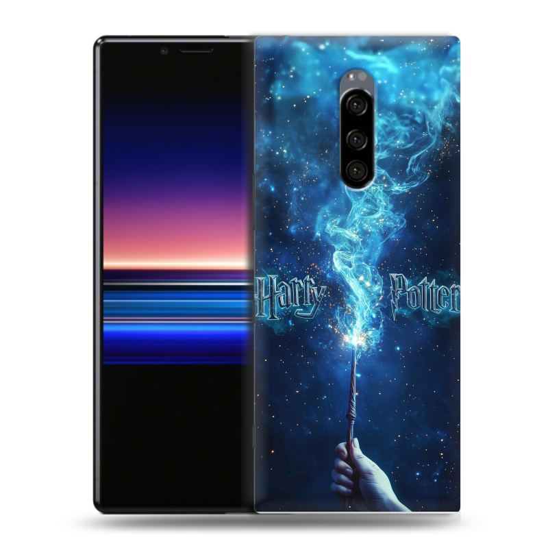 Силиконовый чехол на Sony Xperia 1 с принтом Harry Potter Гарри Поттер Силиконовый чехол на Sony Xperia 1 с принтом Harry Potter Гарри Поттер