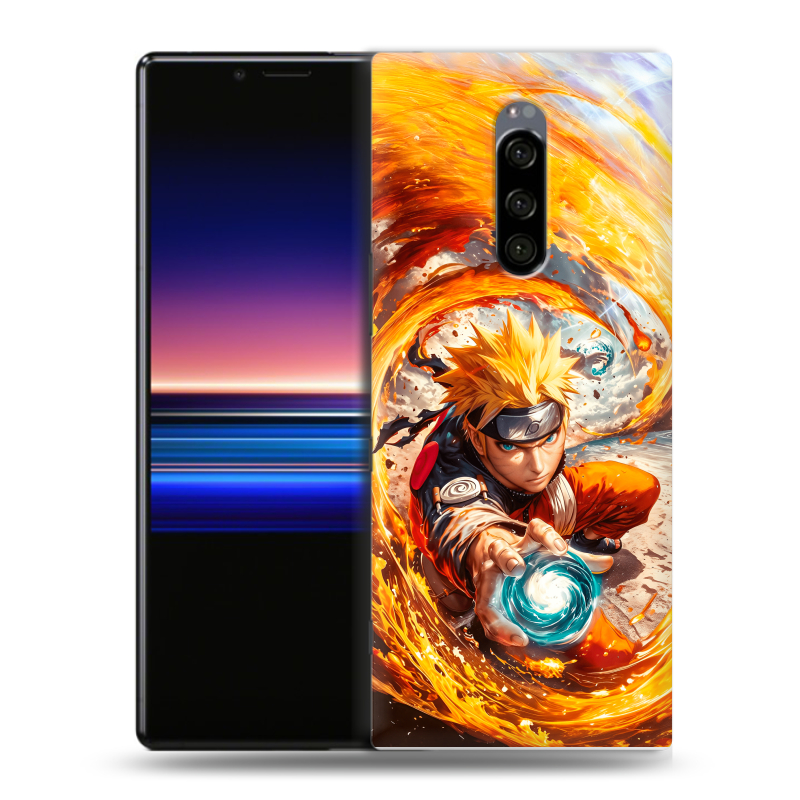 Силиконовый чехол на Sony Xperia 1 с принтом Аниме Наруто Naruto Силиконовый чехол на Sony Xperia 1 с принтом Аниме Наруто Naruto