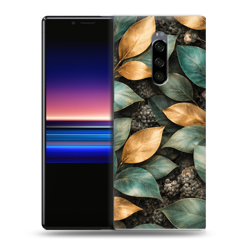 Силиконовый чехол на Sony Xperia 1 с принтом женский Силиконовый чехол на Sony Xperia 1 с принтом женский